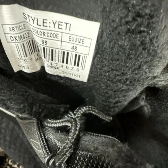 Cozhloyn Men's Snow Boots Warm Non-Slip Waterproof Outdoor High-Top Hiking 13.5 - Picture 13 of 13